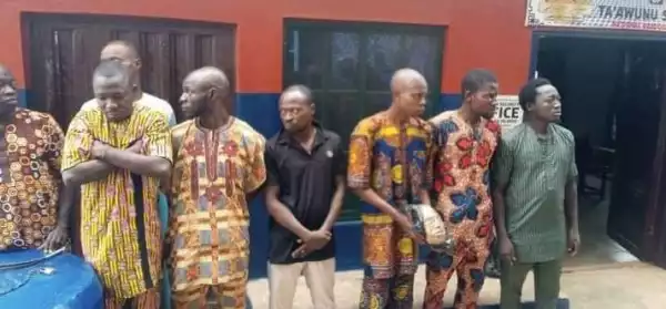 Eight Suspects Arrested With Human Head In Osun Town