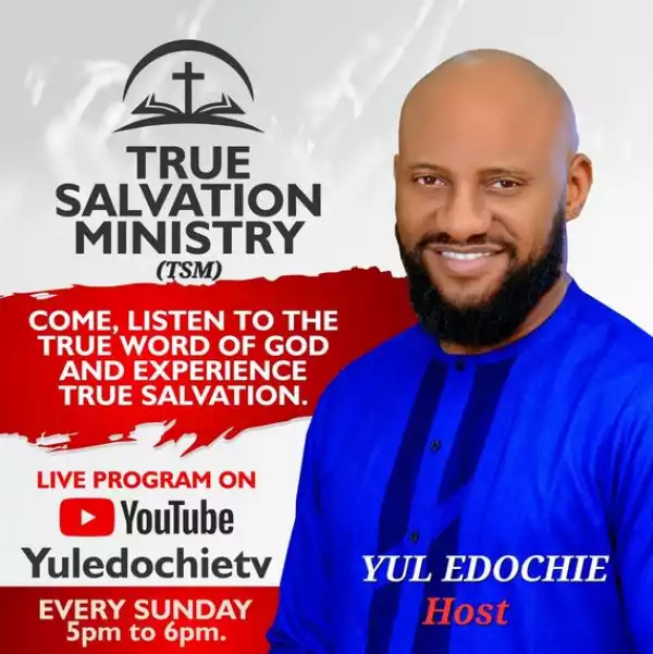 Nollywood Actor, Yul Edochie Set To Hold First Ministration As He Opens A Ministry