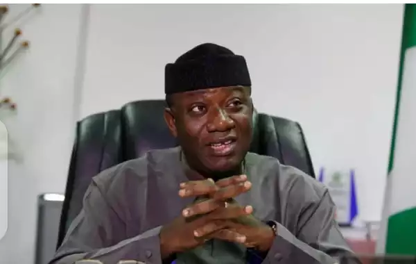 COVID-19: Only God can heal – Gov Fayemi speaks from isolation