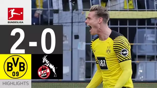 Dortmund vs  Köln 2 - 0 (Bundesliga 2021 Goals & Highlights)