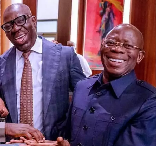 Ignore The Past, We Are Friends, Brothers – Oshiomole Accepts Defeat, Apologizes To Obaseki