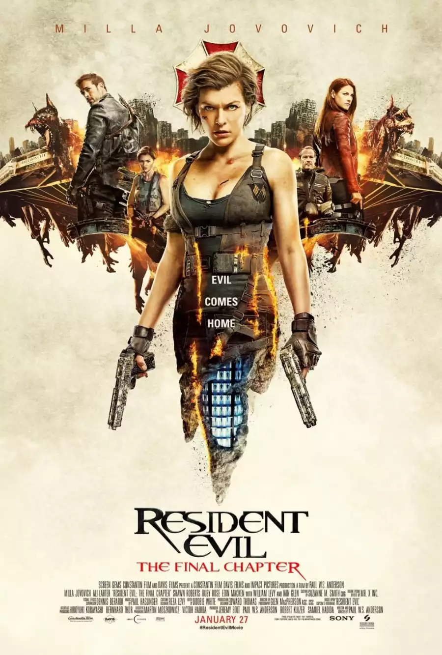 Movie: Resident Evil The Final Chapter (2016) (Download Mp4)