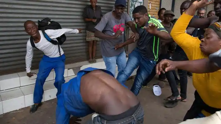 How South African Mob Killed Nigerian Man In His Shop