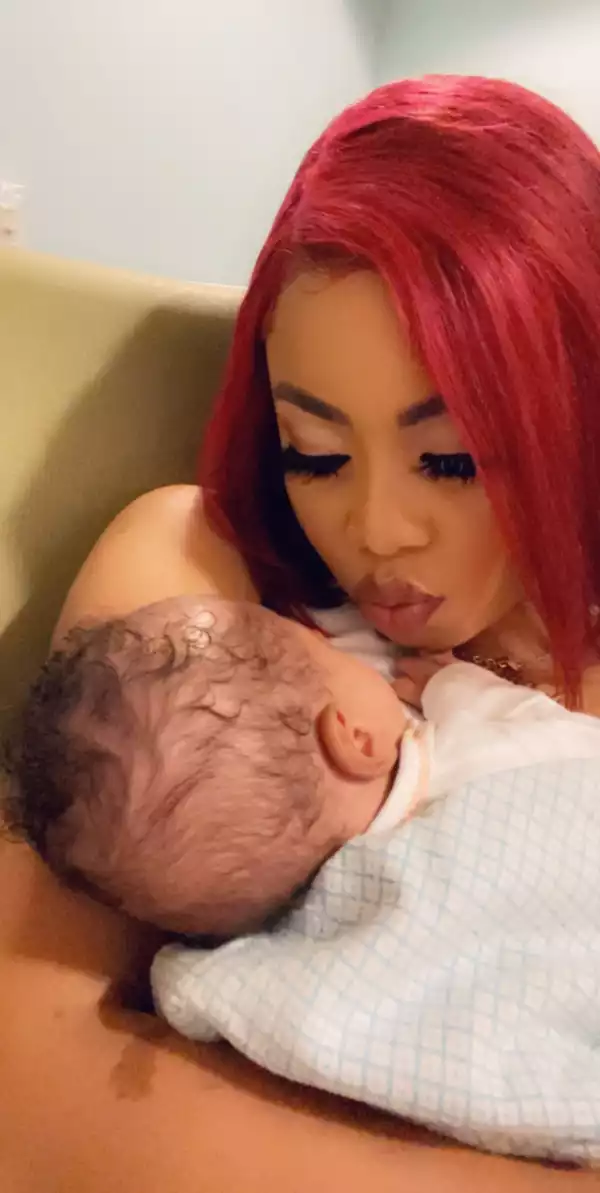 Nina Ivy Shares Adorable Photo With Her Son For The First Time
