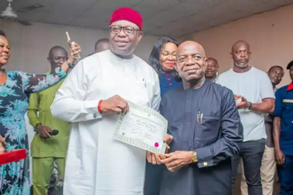 Abia governor-elect thanks professionals for support
