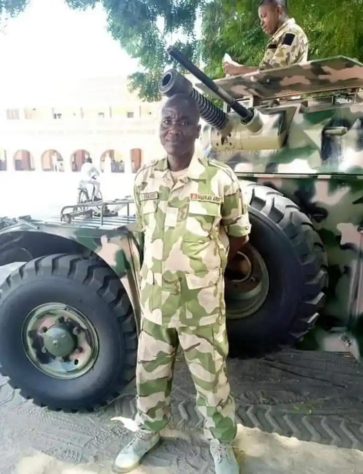 Photos Of Nigerian Soldier, Vonkong, Killed By Drunk Policeman In Borno