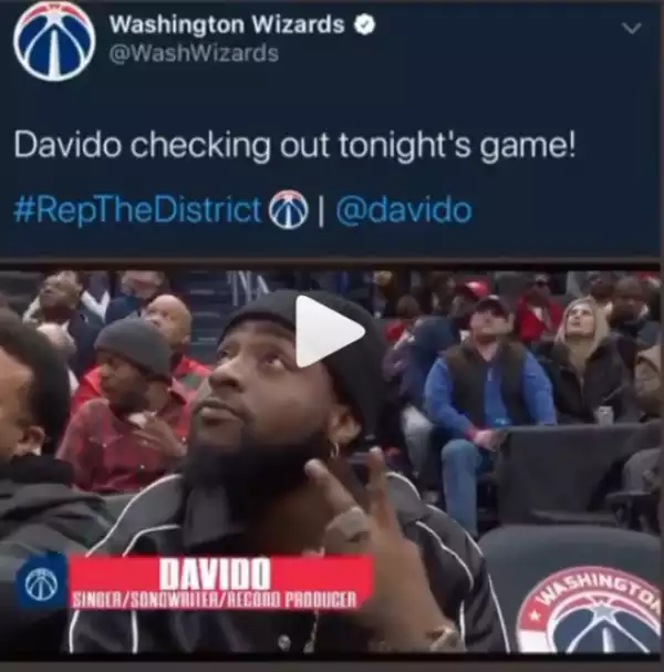 Americans deny knowing Davido after he was recognized during an NBA game