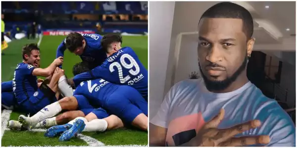 “I Am N48M Richer” – Peter Okoye Rejoices After Winning Bet Following Chelsea’s Victory
