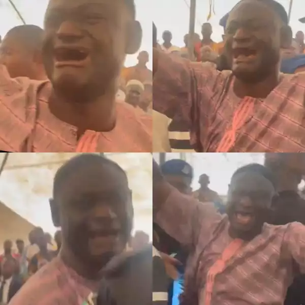 Man Seen Crying As Lagos State Government’s Task Auctions His Automobile For Less Than ₦400,000 (Video)
