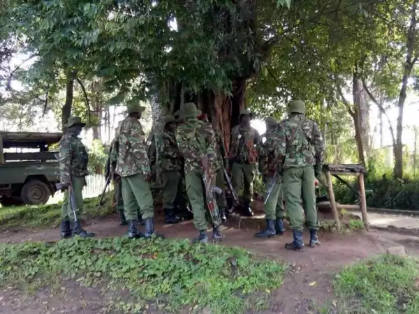 Kenyan soldiers and police officer exchange fire after mistaking each other for terrorists