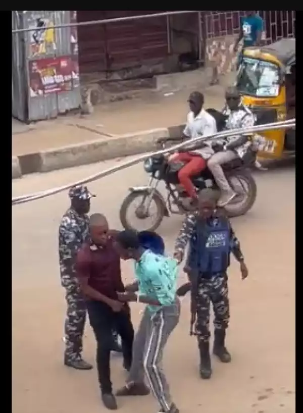 Lagos Police Spokesperson Reacts to Video of Police Officers Harassing a Young Man in Ojo