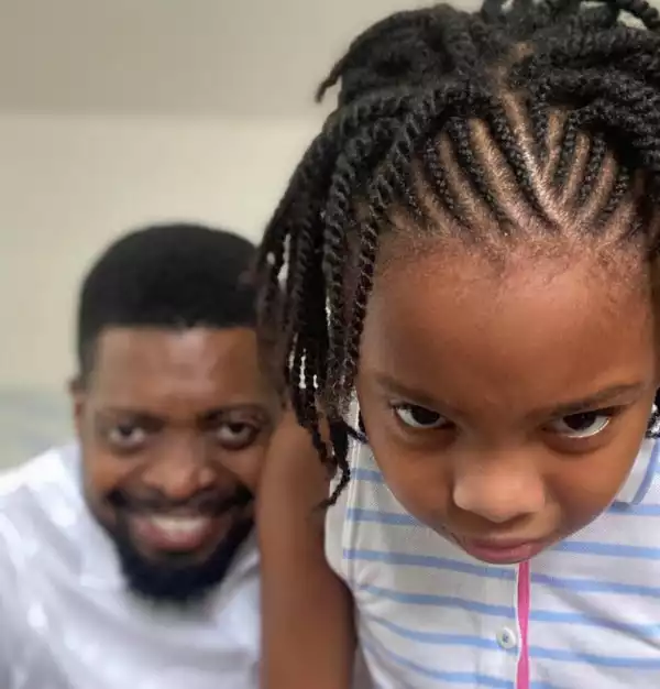 See How Comedian, Basketmouth Celebrated His First Daughter, Amy, On Her Birthday (Photos)
