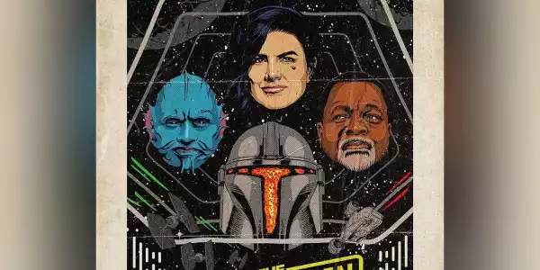 Mandalorian Season 2 Gets an Old School Star Wars Poster Design