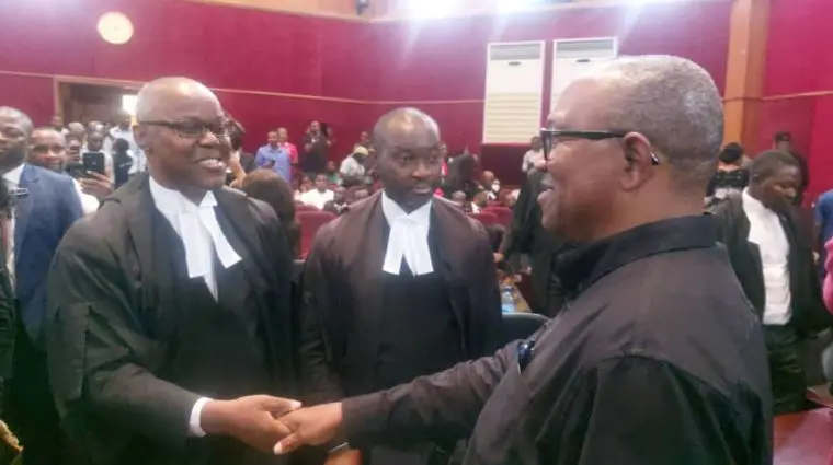 Peter Obi storms tribunal, awaits ruling on INEC’s BVAS request
