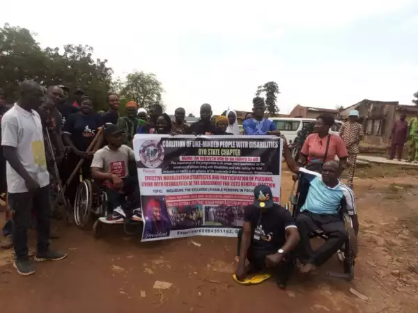 Oyo 2023: We will support party that recognises us – Persons with disabilities