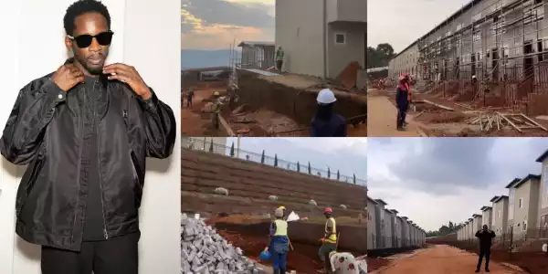 Mr Eazi recounts his father’s vision as he shows off his multi-million naira Estate in Rwanda (Video)