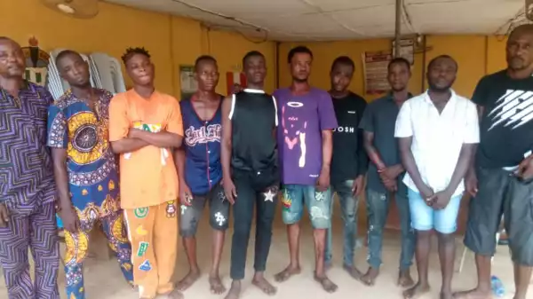 NDLEA Storms Ogun Drug Joints, Arrests 17 Suspects, Recovers Gun