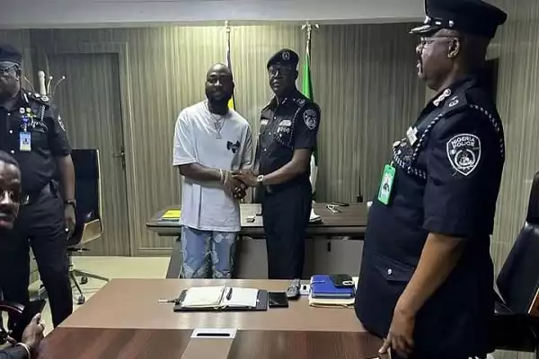 Davido Visits Commissioner Of Police Ahead Of Lagos Concert