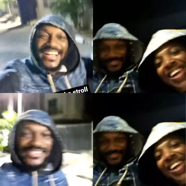 My Queen - 2face Idibia Gushes About Annie As He Shares Lovely Video Of Them Taking A Stroll In Their Estate