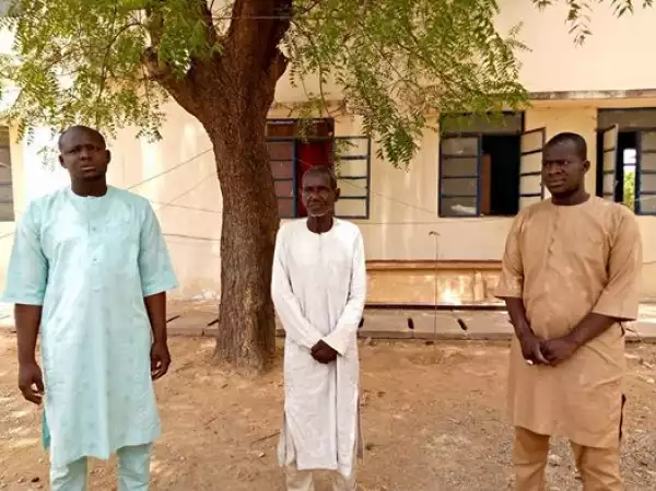 Three Men Arrested For Insulting President Buhari And Governor Masari On Social Media (Photo)
