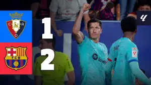 Osasuna vs Barcelona 1 - 2 (Laliga Goals & Highlights)
