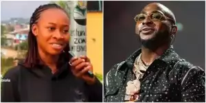 This One Na Fool – Nigerians Blast Lady For Choosing A Dinner Date With Davido Over N100 million