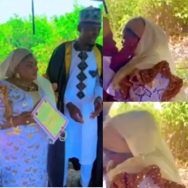 Nollywood Actress, Weds Young Lover In Style (Video)