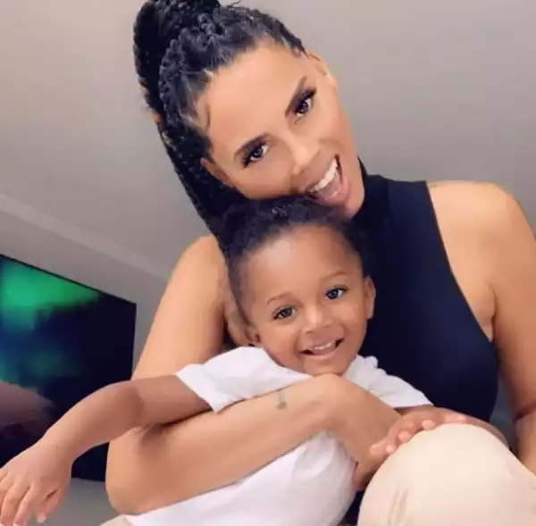 Wizkid’s Baby Mama, Jada P Replies Troll Who Insinuated That Their Son Does Not Attend School