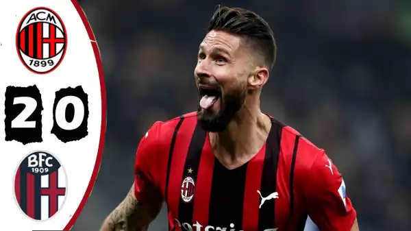AC Milan vs Bologna 2 - 0 (Serie  A 2022 Goals & Highlights)