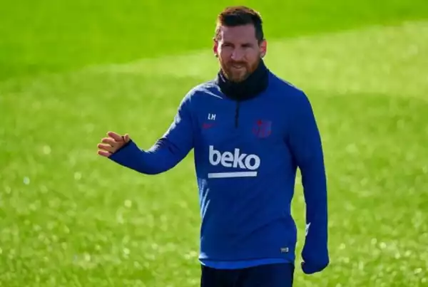 Lionel Messi To Resume Training With Barcelona