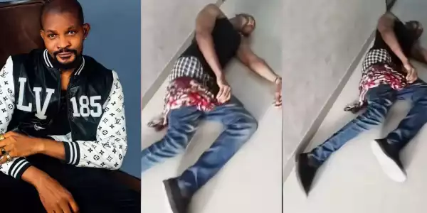 Nigerians Express Concern Over Disturbing Video of Uche Maduagwu Reportedly Lying Motionless In Lagos Hotel
