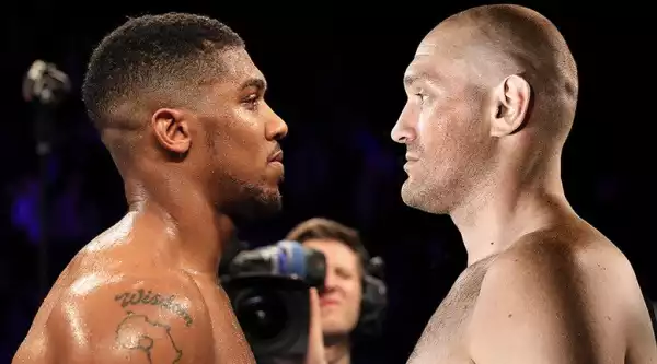 I’ Only Interested In Smashing Your Face In’ – Tyson Fury Hits Back At Anthony Joshua’s Cheeky Jibe