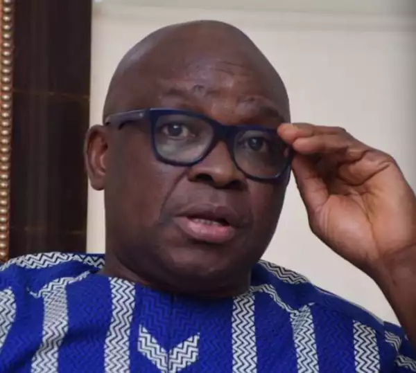 Ex-Governor, Ayo Fayose Shares Interesting Photo Of Man Who Many Refer To As ‘Obasanjo’
