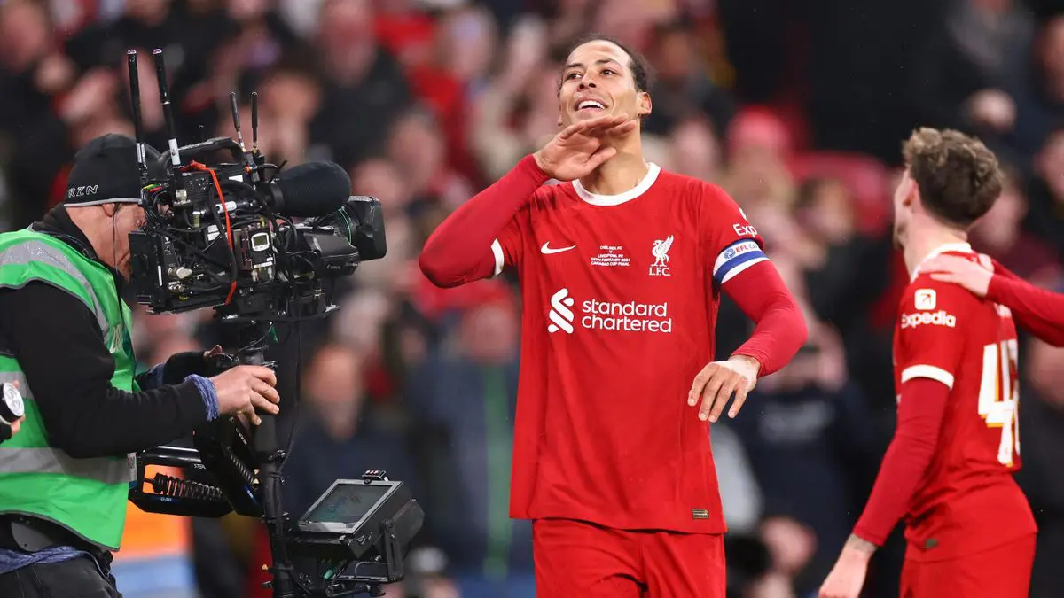 Carabao Cup final: Liverpool defeat Chelsea with Van Dijk’s header