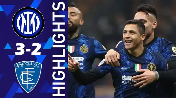 Inter Milan vs Empoli 3 - 2   (Coppa Italia 2022 Goals & Highlights)
