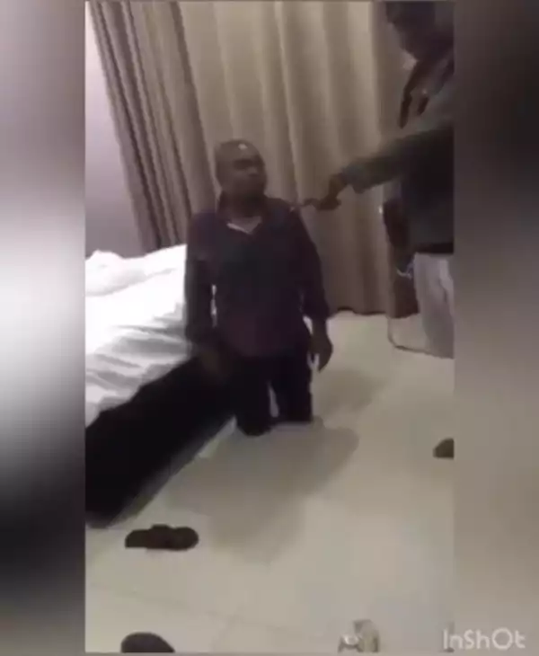 “I Have The Right To Kill You” – Man Says After Catching Wife In A Hotel With Another Man (Watch Video)