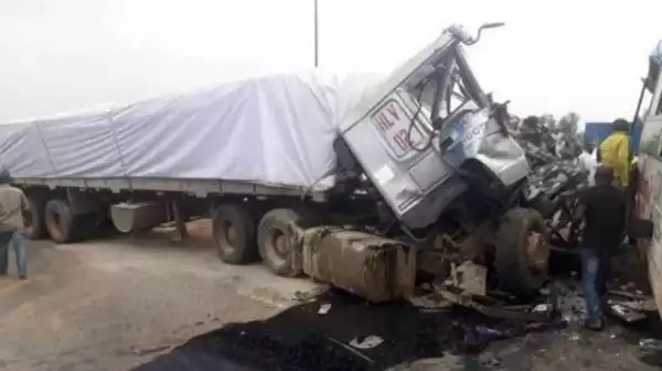 Family Of Four Crushed To Death By Dangote Trailer In Kano