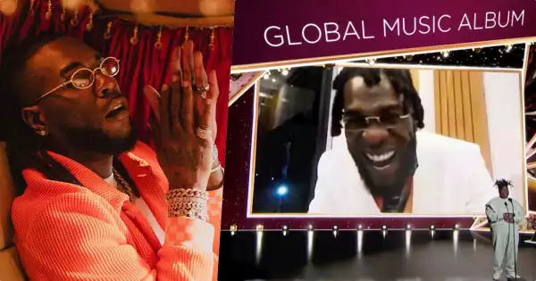 #Grammys: Burna Boy’s ‘Twice as Tall’ wins ‘Best Global Music’ Award