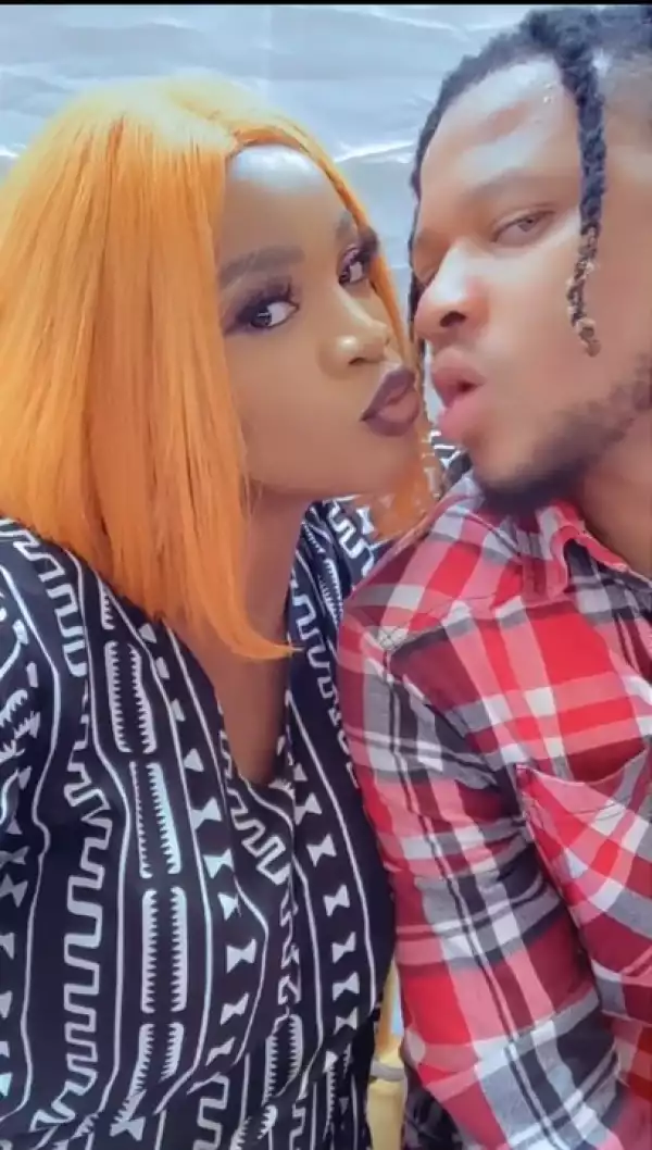 Uche Ogbodo Shares Loved-Up Video With Her Younger Baby Daddy