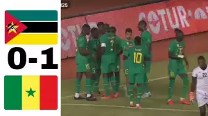 Mozambique vs Senegal 0 - 1 (2023 AFCON Qualifiers Goals & Highlights)