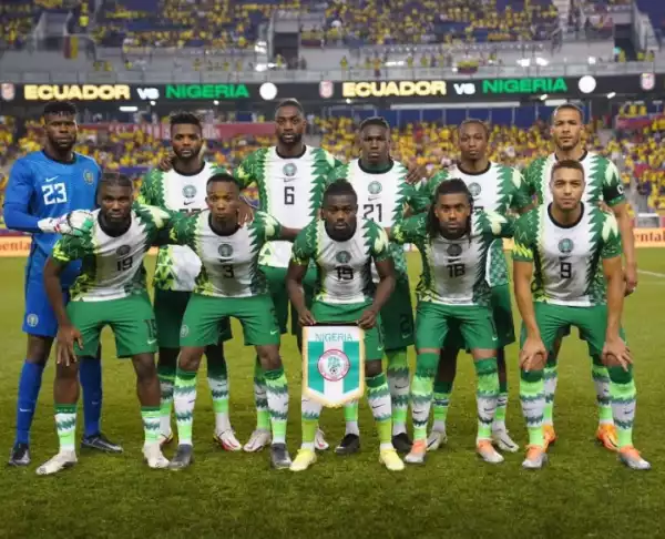 Super Eagles drop one place in latest FIFA rankings