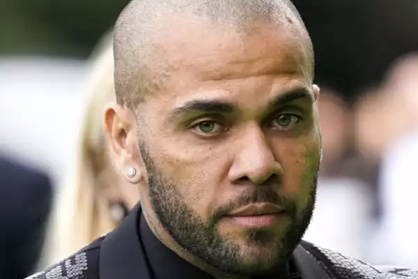 Barcelona ex-defender, Dani Alves makes debut for prison football team