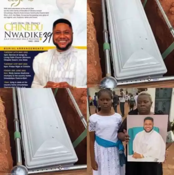 Photos From The Burial Of Gospel Singer, Chinedu Nwadike