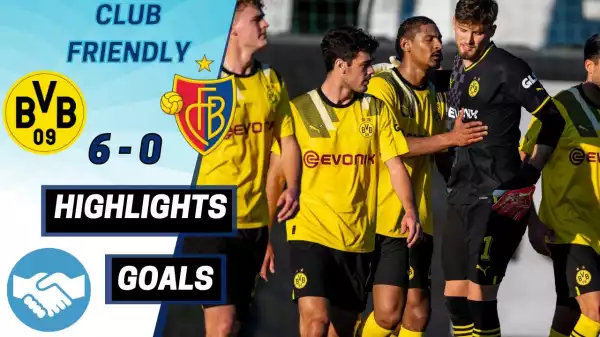 Borussia Dortmund vs Basel 6 - 0 (Friendly 2023 Goals & Highlights)