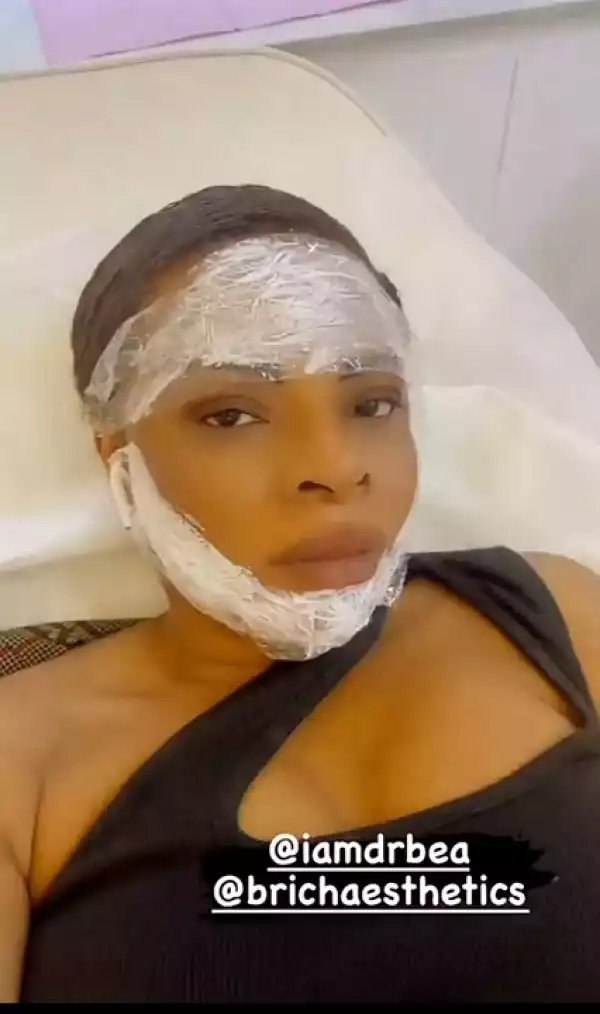 Laura Ikeji Undergoes Another Plastic Surgery, Buys Herself A New Chin (Photo)