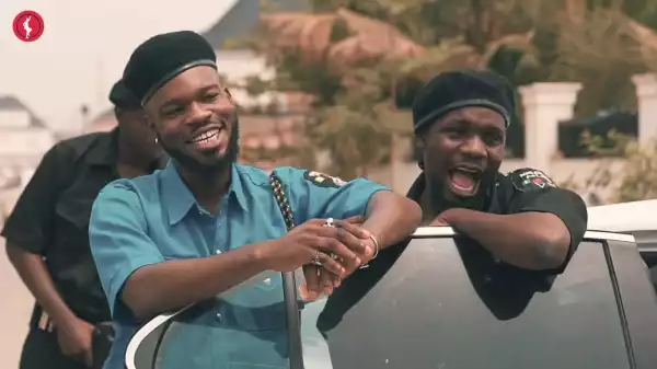 Broda Shaggi And Officer Woos Caught By The Real Officers (Comedy Video)