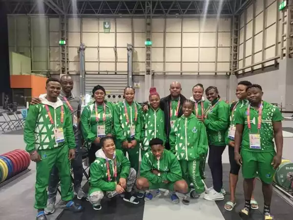 IWF Championship: Six weightlifters, three officials depart Lagos for Riyadh