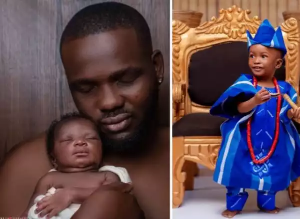 You Shall Be A Source Of Blessing - Yomi Fabiyi Celebrates Son On His First Birthday