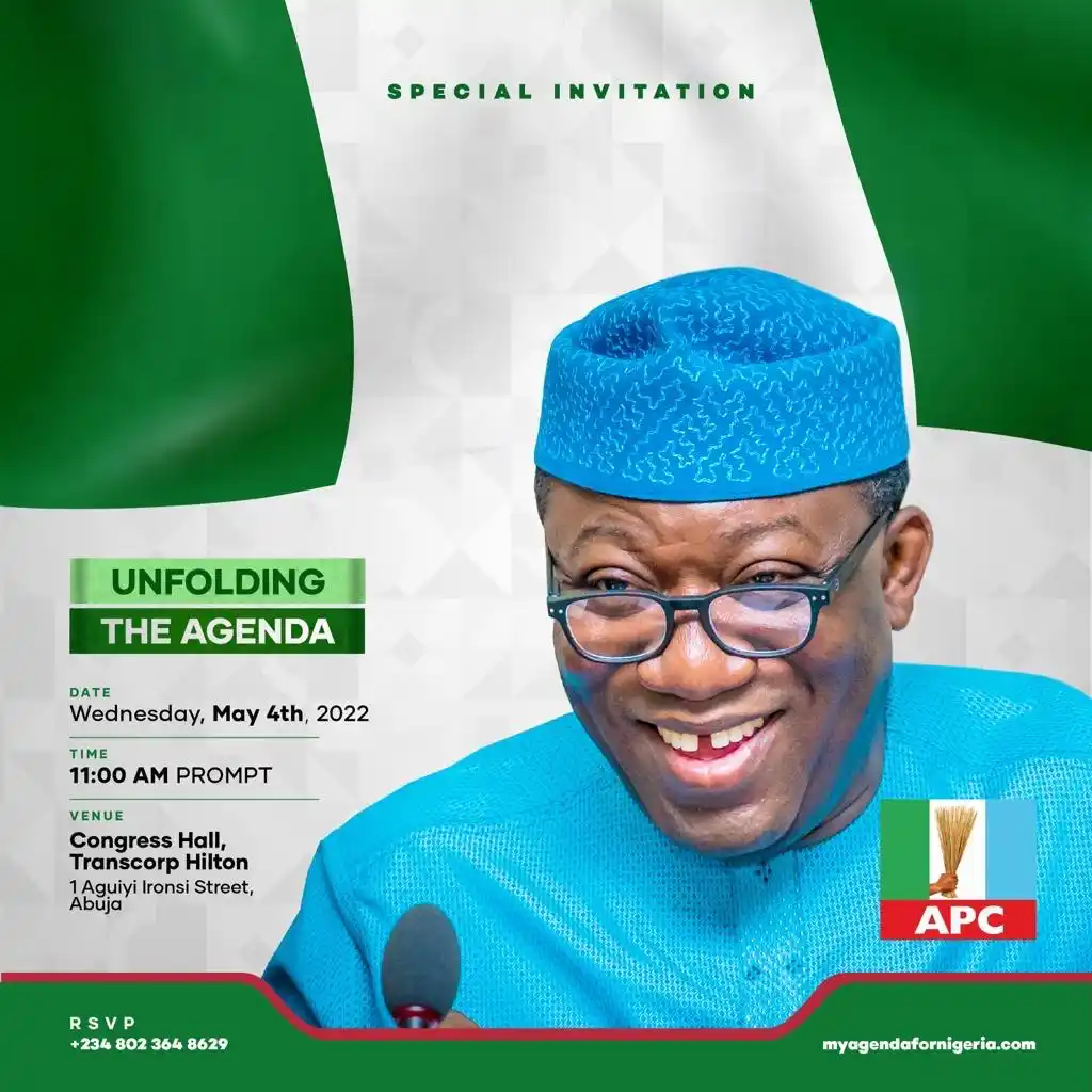 2023: Fayemi Joins Presidential Race, Unfolds Agenda After Consultations