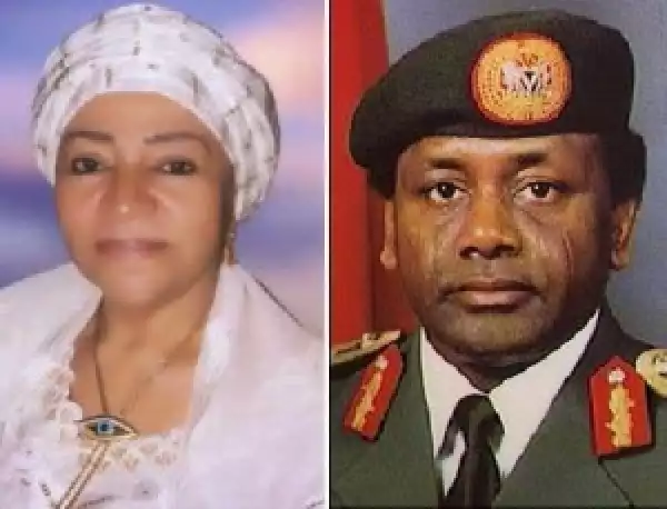 It is a shame to tell lies on a dead man – Maryam Abacha reacts to reports of the FG discovering her husband